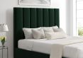 Amalfi Hugo Bottle Green Upholstered Ottoman Single Bed Frame Only
