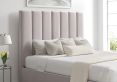 Amalfi Hugo Dove Upholstered Ottoman Single Bed Frame Only