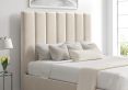 Amalfi Hugo Ivory Upholstered Ottoman Single Bed Frame Only