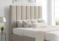 Amalfi Trebla Flax Upholstered Ottoman Single Bed Frame Only