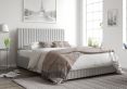 Naples Ottoman Pastel Cotton Storm King Size Bed Frame Only