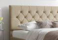 Rimini Ottoman Eire Linen Natural King Size Bed Frame Only