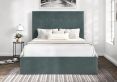 Piper Eden Sea Grass Upholstered Ottoman King Size Bed Frame Only