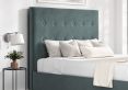 Piper Eden Sea Grass Upholstered Ottoman King Size Bed Frame Only