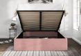 Piper Hugo Powder Upholstered Ottoman Single Bed Frame Only