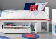 Vancouver Cabin Bed Frame Only - White