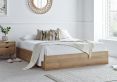 Molle Oak Finish Ottoman King Size Bed Frame