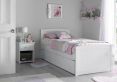 Portland White Bed With Liv & Lou Guest Underbed Frame Only