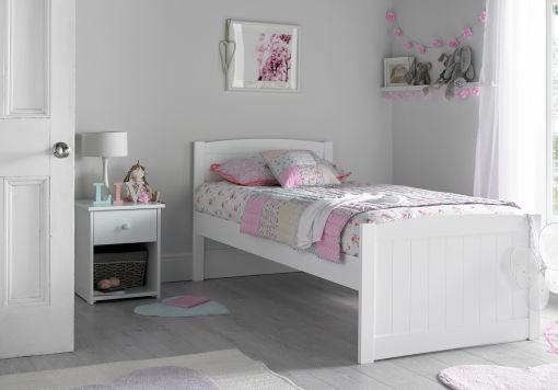 Portland Grey Bed Frame With Liv & Lou Guest Underbed