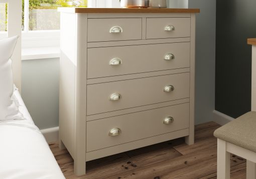 Radstock Truffle 3 + 2 Chest of Drawers