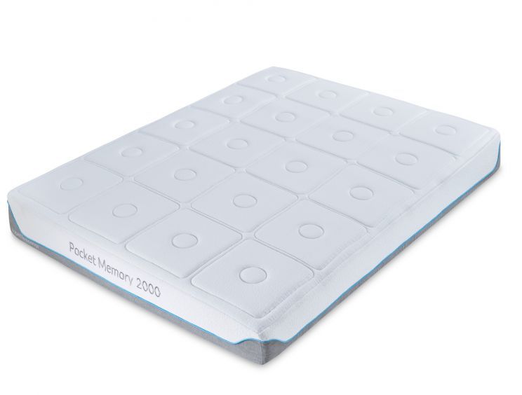 Sleep Sanctuary Memory Pocket Plus 2000 Mattress - King Size Mattress Only