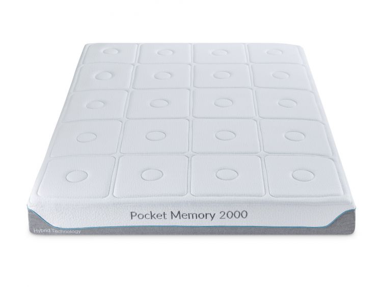 Sleep Sanctuary Memory Pocket Plus 2000 Mattress - King Size Mattress Only