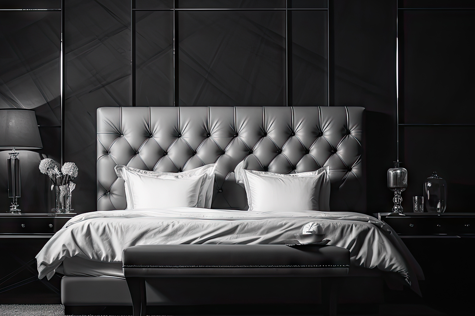 Black and White Bedroom Inspiration