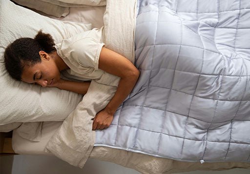 Benefits of a weighted blanket - Time4Sleep