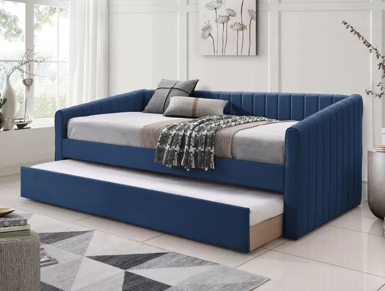 Blue Beds | Blue Upholstered Bed Frames – Page 2 – Time4Sleep
