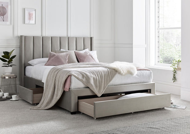 Silver Storage Beds