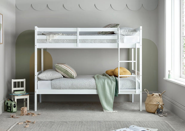 White Bunk Beds