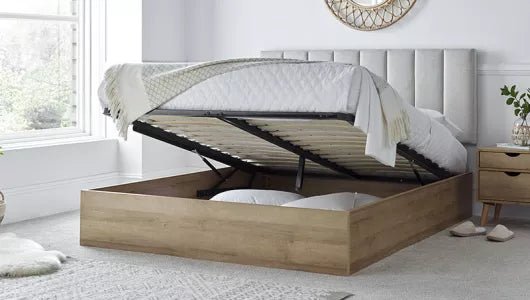 Fabric Ottoman Beds - Time4Sleep
