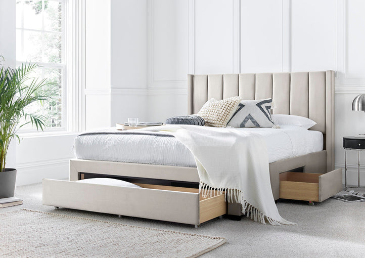 Fabric Storage Beds - Time4Sleep