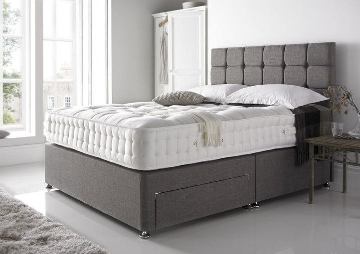 Grey Divan Beds - Time4Sleep
