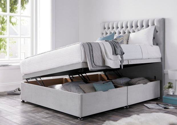 Grey Ottoman Beds