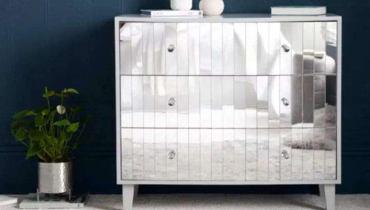 Mirrored Chest of Drawers - Time4Sleep