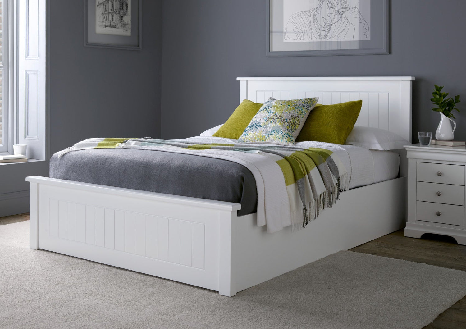 Painted Wood Beds