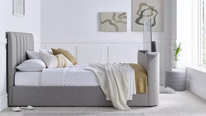 Silver Double Beds - Time4Sleep