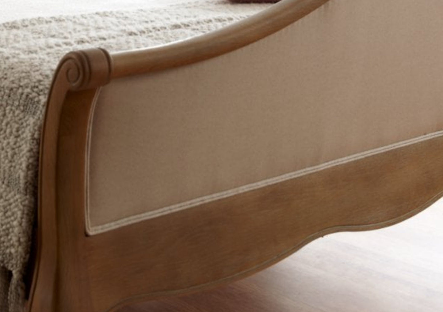 Amelia Oak King Size Bed Frame - HFE Bed Ho Nai