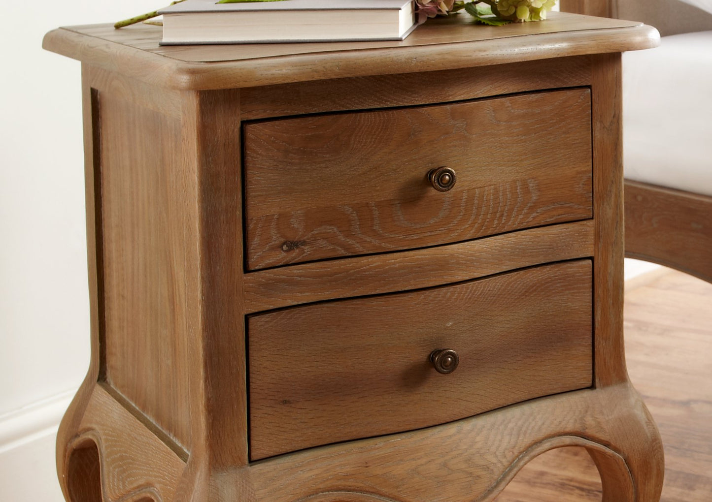 Amelia Oak Bedside Furniture time4sleepadmin