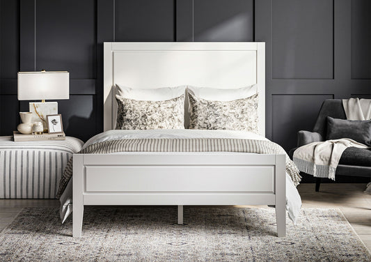 Eastbourne White Wooden Bed Frame Bed time4sleepadmin