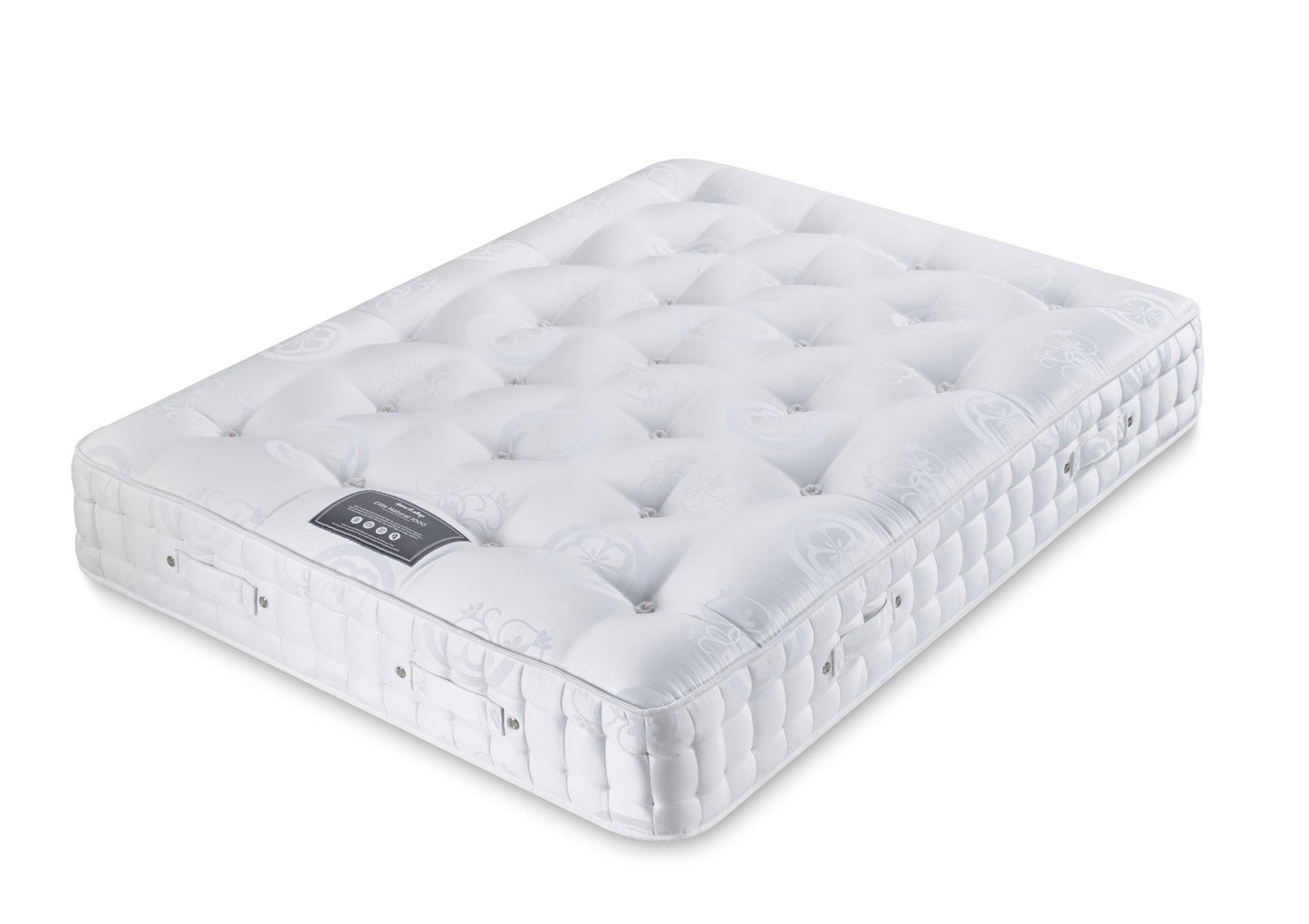 Bundle: Amelia Oak Bed Frame - LFE - Double Bed Frame Only, Elite Natural 1000 Pocket Mattress - Double Bundle time4sleepadmin