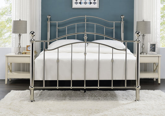 Majesty Chrome Bed Frame Bed time4sleepadmin