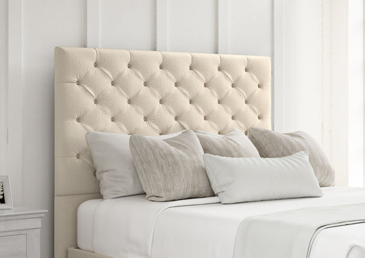 Chesterfield Upholstered Floor Standing Headboard Only Furniture time4sleepadmin