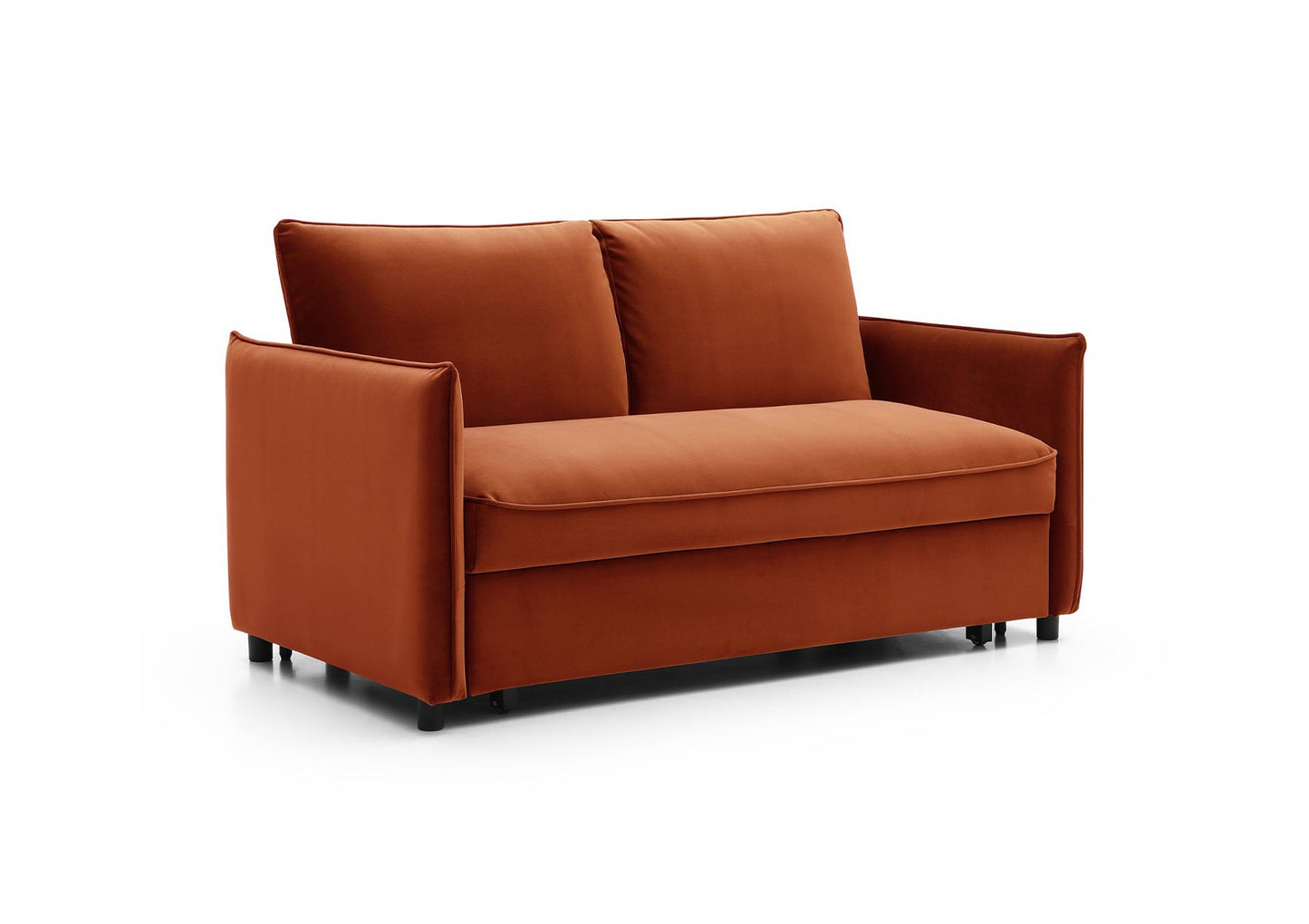 Coniston Burnt Orange 2 Seater Sofa Bed Furniture Time4Sleep