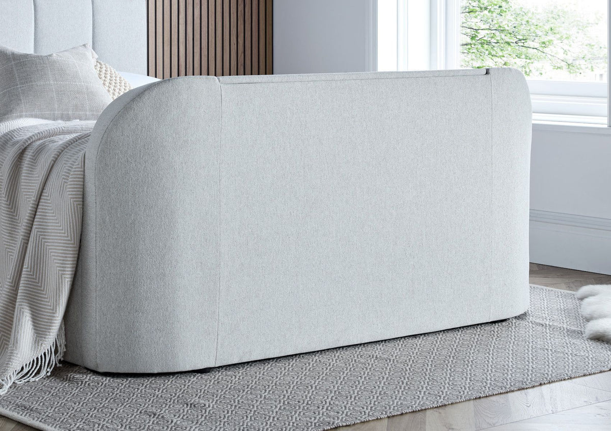 Copenhagen Upholstered Ottoman TV Bed - Shell – Time4Sleep