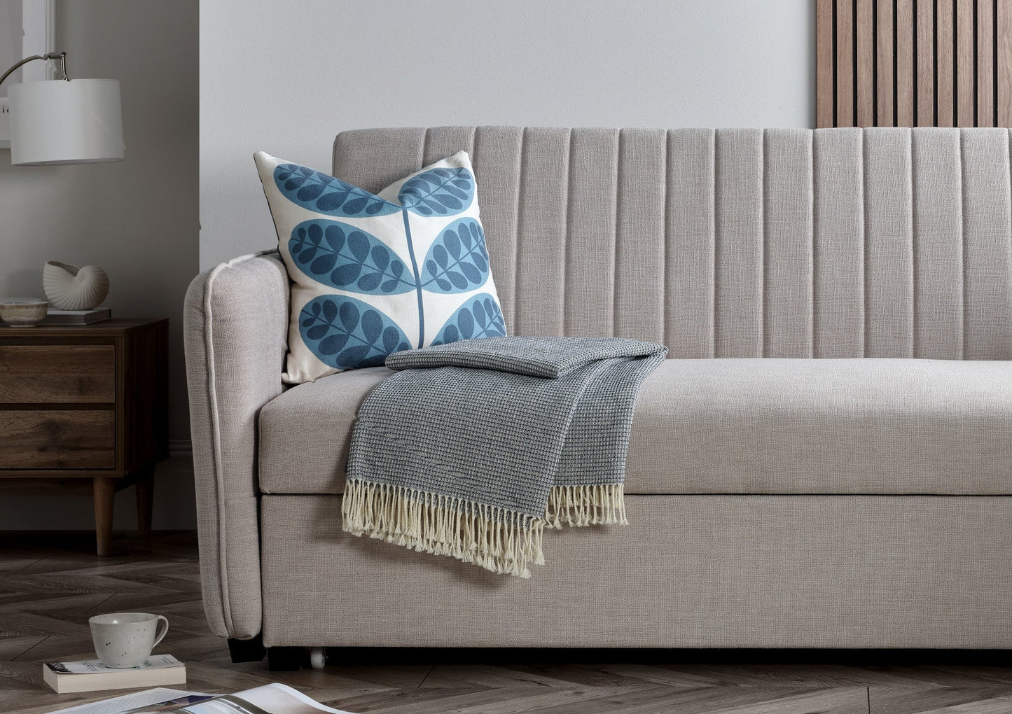 Derwent Oat Upholstered Sofa Bed - Furniture - Time4Sleep