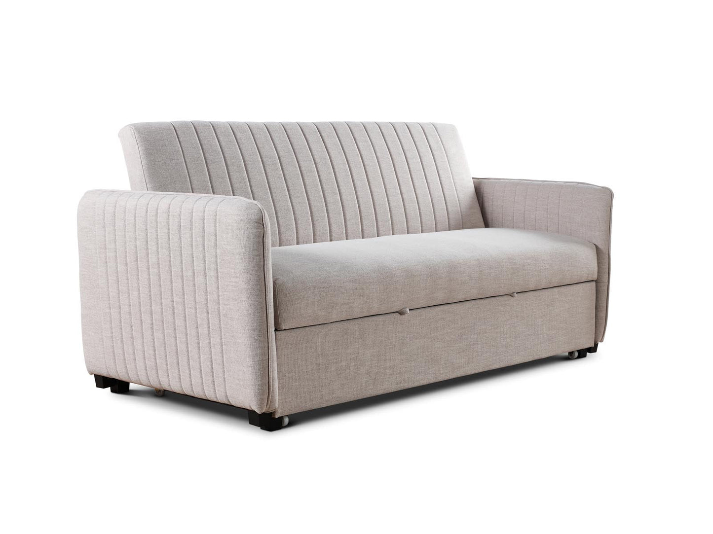 Derwent Oat Upholstered Sofa Bed - Furniture - Time4Sleep