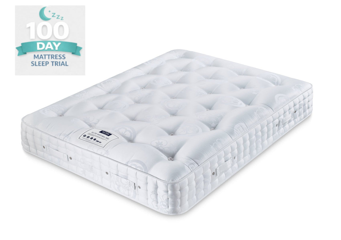 Elite Natural 5000 Pocket Mattress Mattress Deluxe Super King