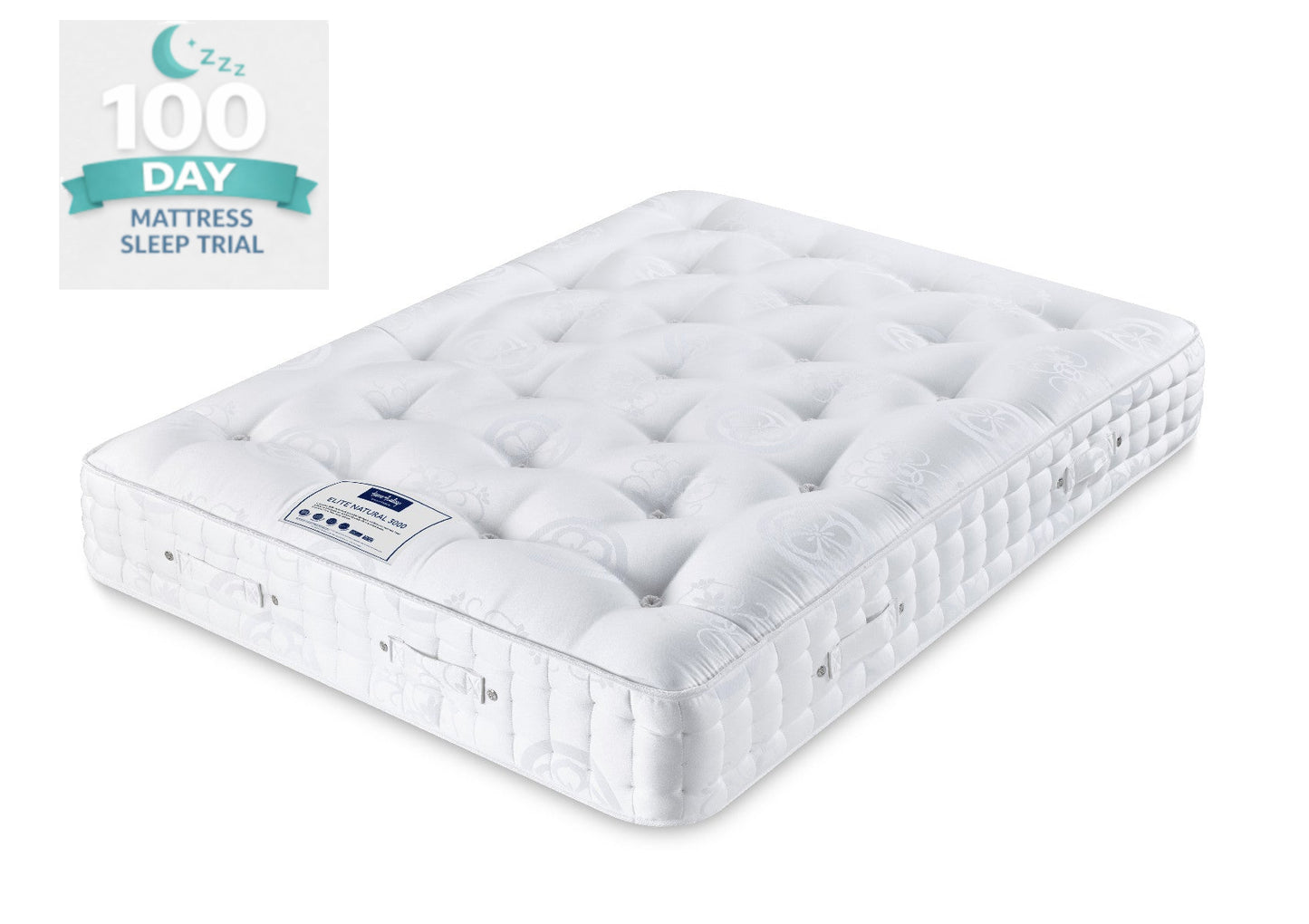 Elite Natural 3000 Pocket Mattress Mattress Deluxe Single