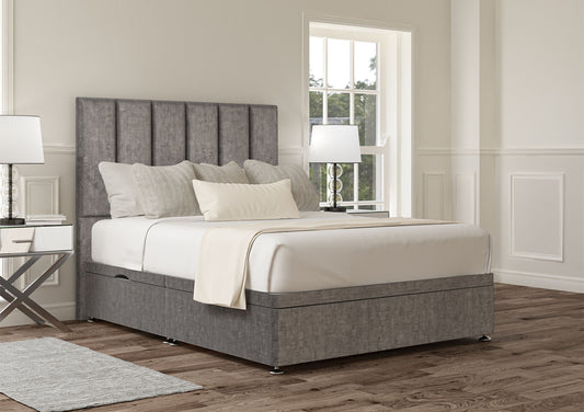Empire Upholstered Headboard and Ottoman Base Bed time4sleepadmin