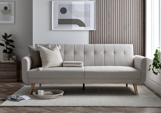 Kentmere Oat Upholstered Sofa Bed Furniture time4sleepadmin
