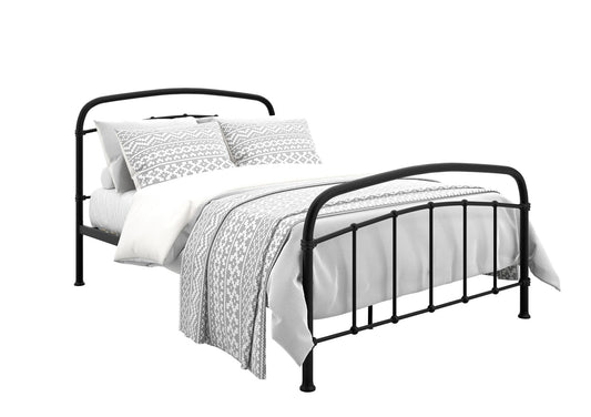 Bantham Black Metal Bed Frame Bed time4sleepadmin