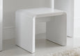 Ice High Gloss Stool - White Furniture Star Furniture