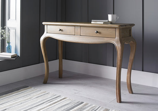Loire Weathered Oak Dressing Table Furniture time4sleepadmin