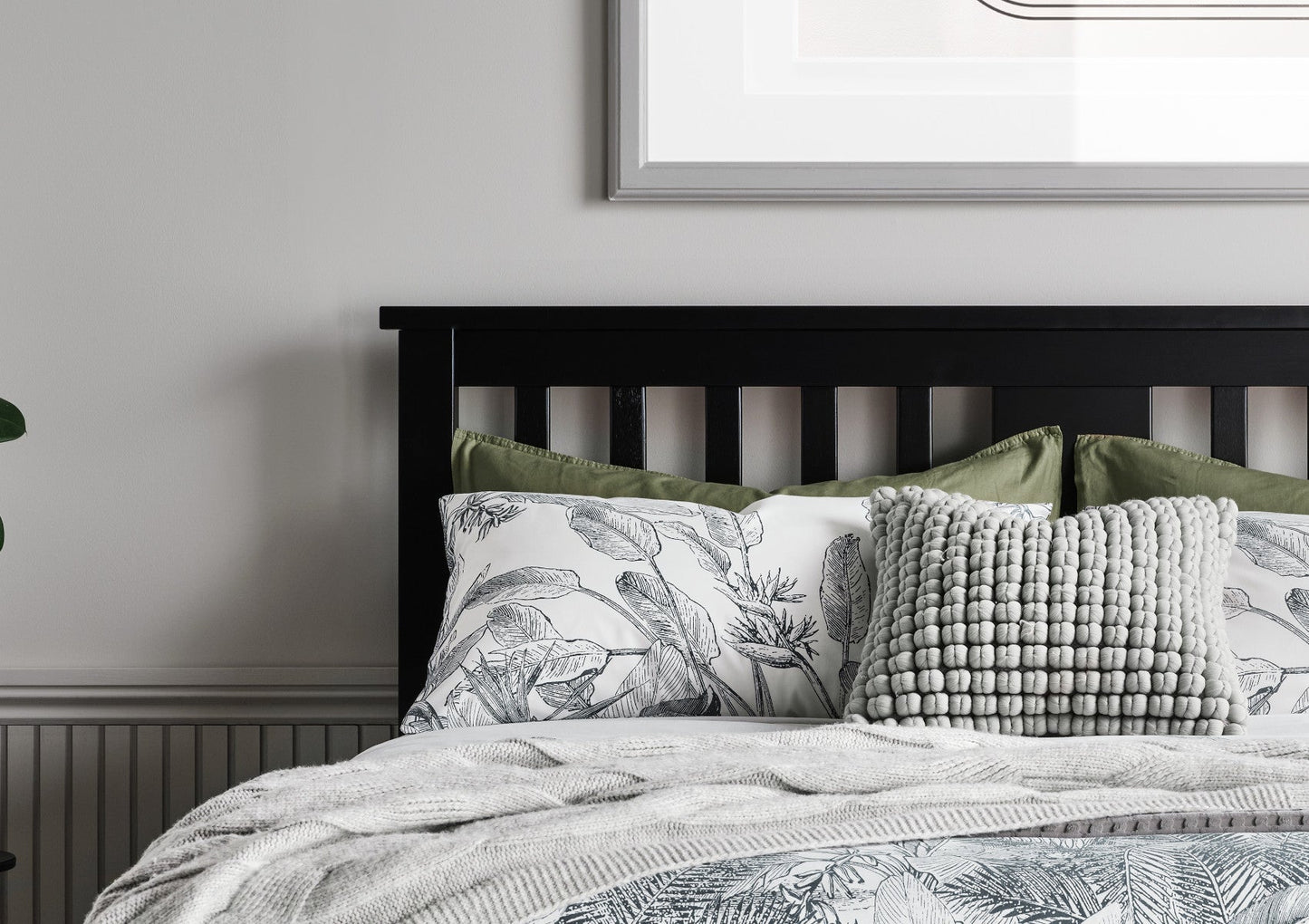 Malmo Black Wooden Ottoman Storage Bed - Bed - Time4Sleep