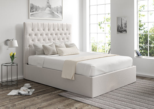 Maxi Upholstered Ottoman Bed Frame Only Bed time4sleepadmin
