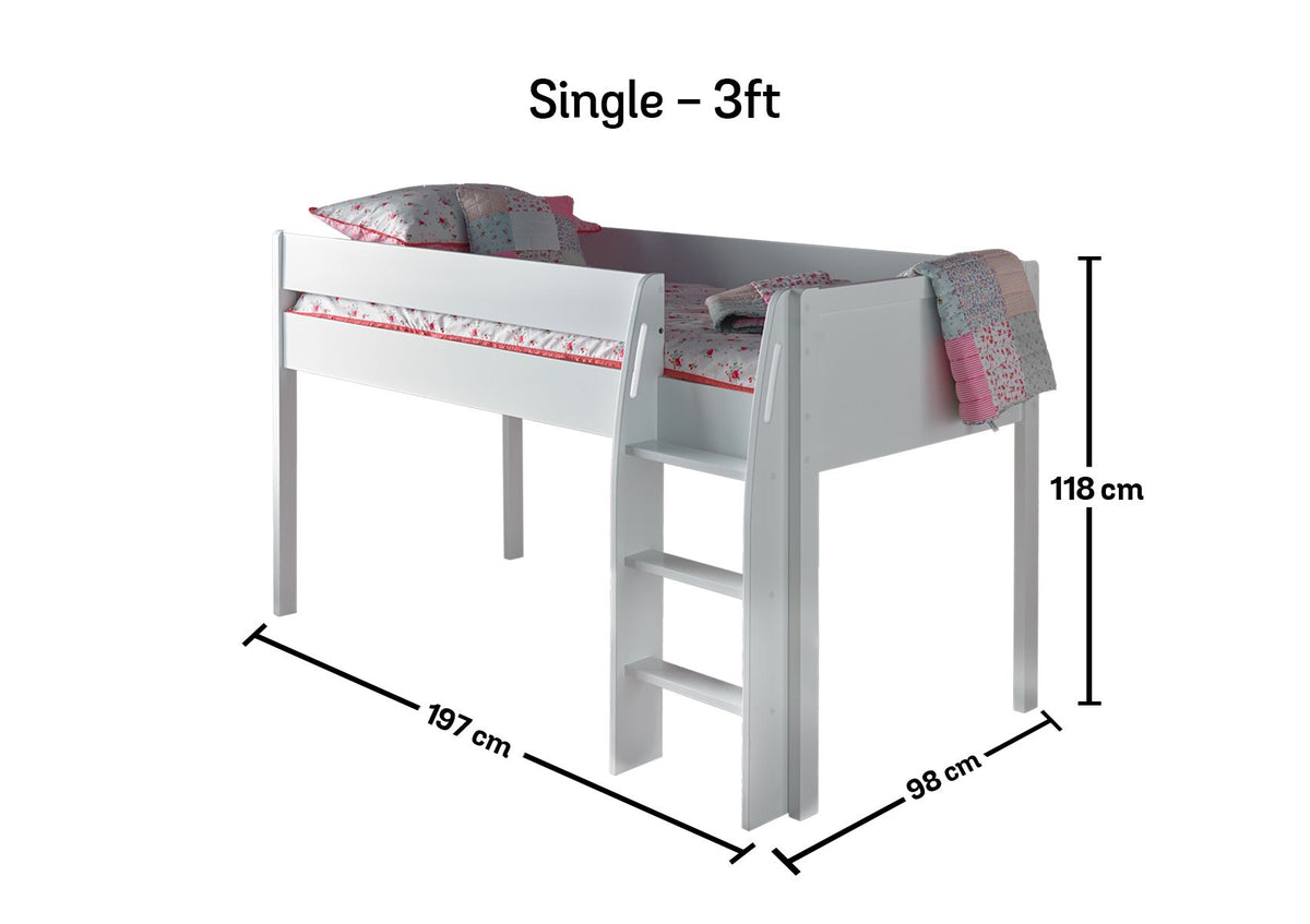 Montana Mid Sleeper Bed Frame – Time4Sleep