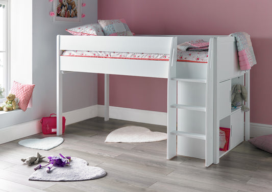 Montana Mid Sleeper With 2 Door Quad Unit Bed time4sleepadmin