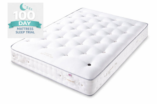 Millbrook Deluxe Wool Pocket 4000 Mattress Mattress Time4Sleep Double